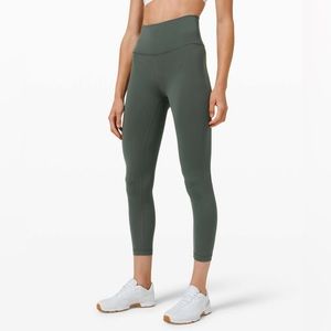 Lululemon Smoked Spruce Wunder Train 25”